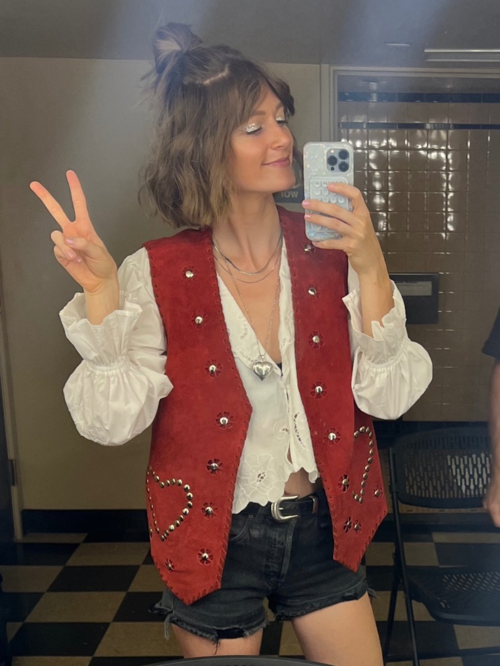 Free People x Understated Leather Western Rachel Love Vest